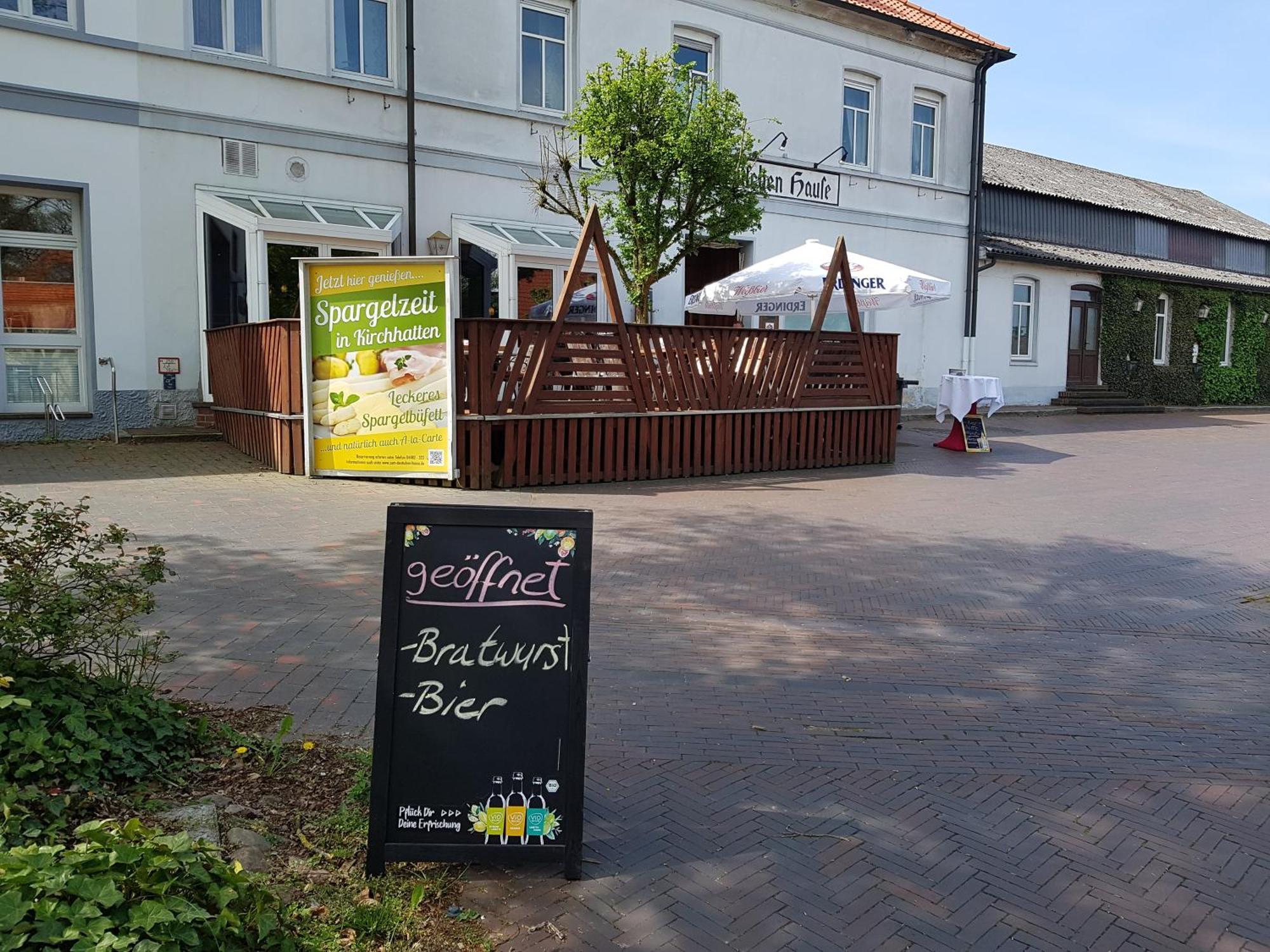 Hotel & Restaurant Zum Deutschen Hause Kirchhatten Exteriér fotografie